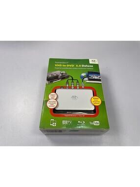 Honestech VHS to DVD 5.0 Deluxe USB Video Capture Converter Open Box